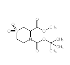 Thiomorpholine-3-4-dicarboxylic acid-4-tert-butyl-3-methyl ester 1-1-dioxide,CAS 929047-22-3