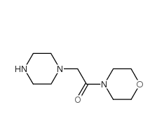 4-(2-(Piperazin-1-yl)acetyl)morpholine CAS:39890-46-5